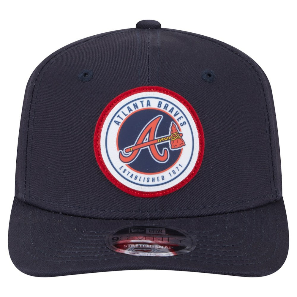Atlanta Braves New Era Circle Patch 9SEVENTY Stretch-Snap Hat Near Me