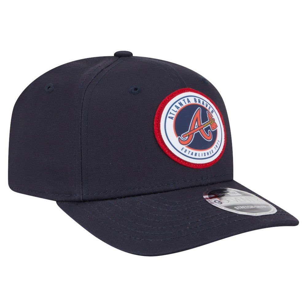 Atlanta Braves New Era Circle Patch 9SEVENTY Stretch-Snap Hat Near Me