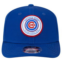 Chicago Cubs New Era Circle Patch 9SEVENTY Stretch-Snap Hat Online