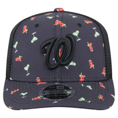 Washington Nationals New Era Adventure Drinks Pattern 9SEVENTY Stretch-Snap Hat Near Me