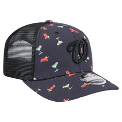 Washington Nationals New Era Adventure Drinks Pattern 9SEVENTY Stretch-Snap Hat Near Me