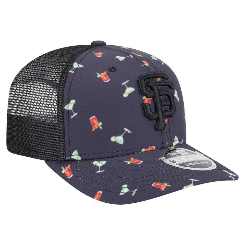 San Francisco Giants New Era Adventure Drinks Pattern 9SEVENTY Stretch-Snap Hat Online