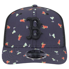 Boston Red Sox New Era Adventure Drinks Pattern 9SEVENTY Stretch-Snap Hat discount
