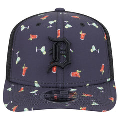Detroit Tigers New Era Adventure Drinks Pattern 9SEVENTY Stretch-Snap Hat for sale