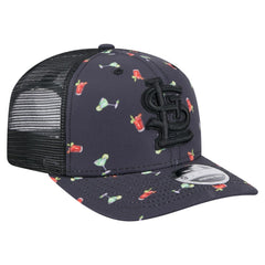 St. Louis Cardinals New Era Adventure Drinks Pattern 9SEVENTY Stretch-Snap Hat On Sale