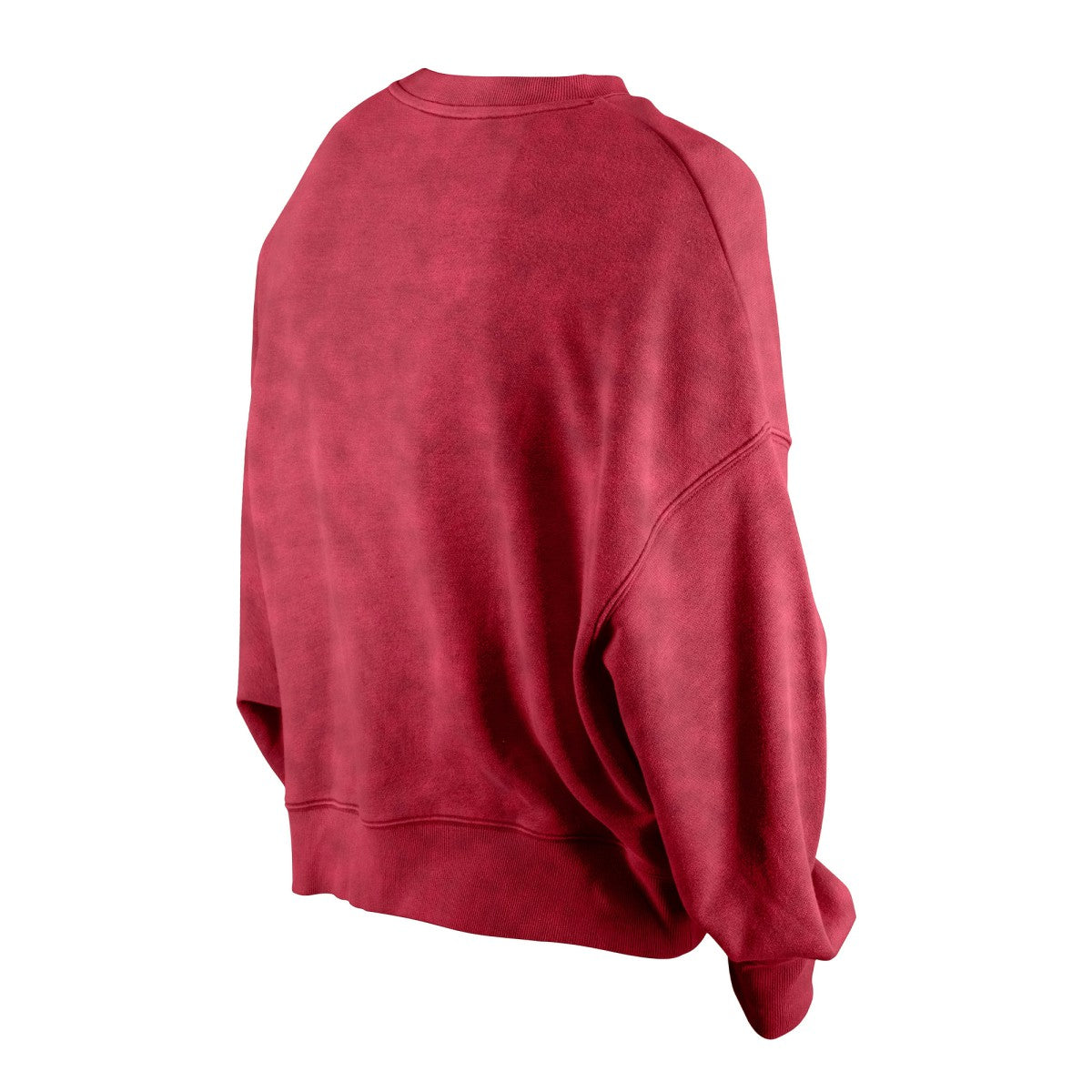 New Era - Miami Heat Women's Throwback Vintage Enzyme Wash Oversized Boxy Pullover Sweatshirt - Red