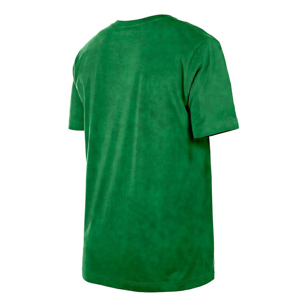 New Era - Boston Celtics Throwback Vintage Boxy Mineral Wash T-Shirt - Kelly Green
