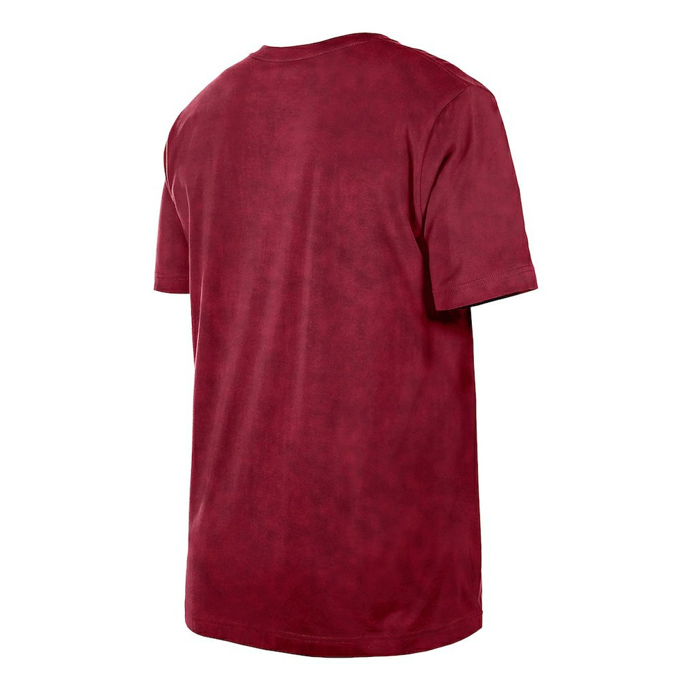 New Era - Cleveland Cavaliers Throwback Vintage Boxy Mineral Wash T-Shirt - Wine