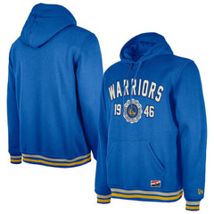 New Era - Golden State Warriors Throwback Vintage Pullover Hoodie - Royal