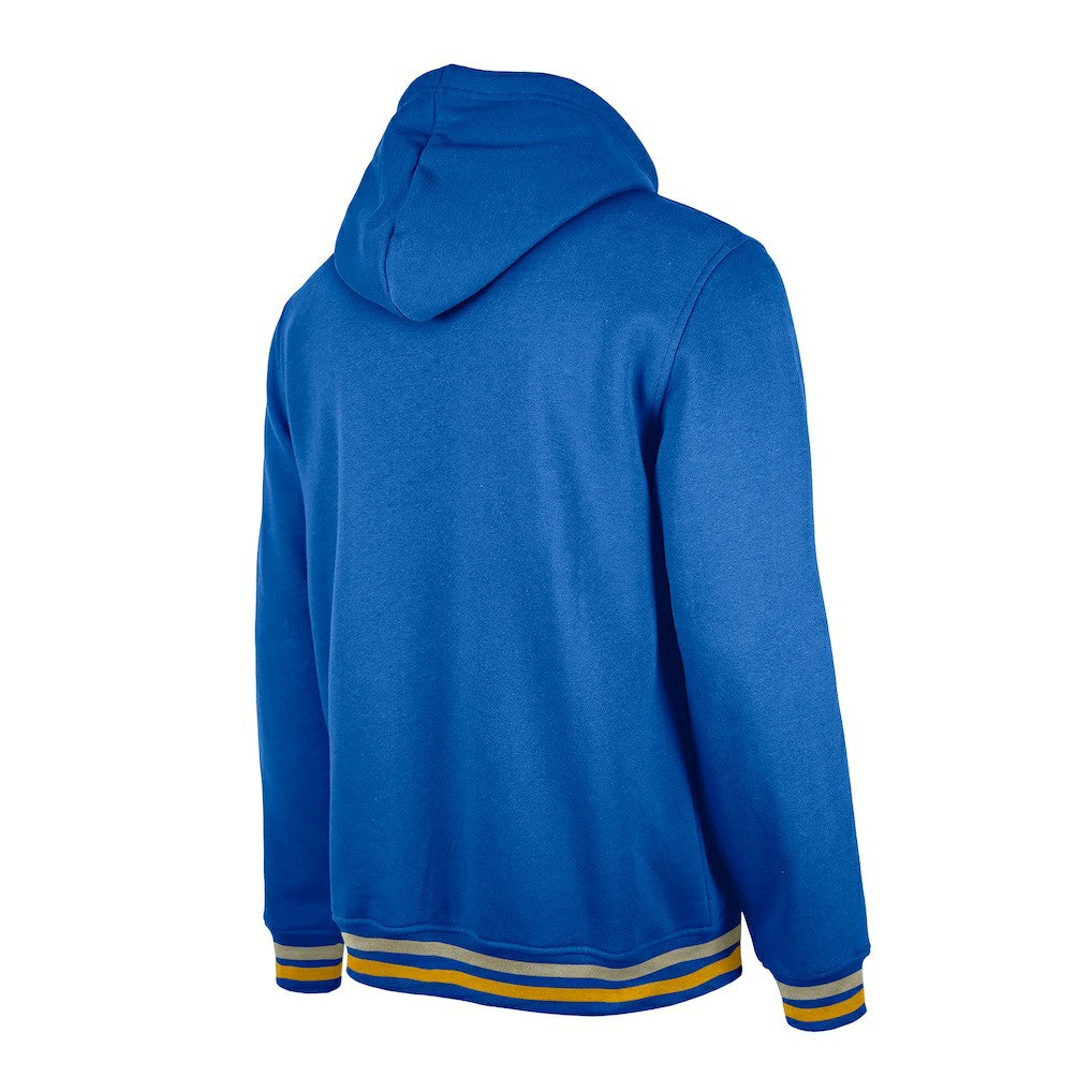 New Era - Golden State Warriors Throwback Vintage Pullover Hoodie - Royal