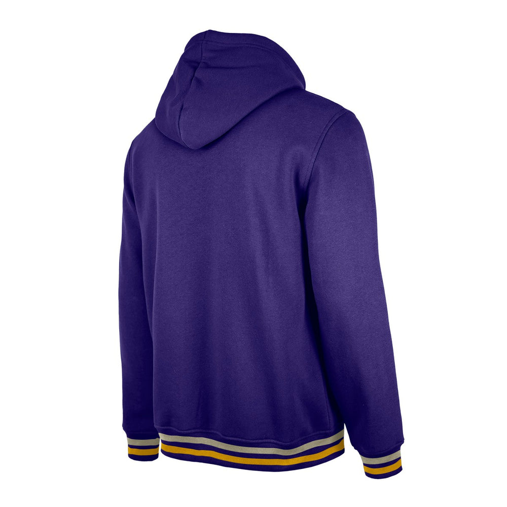New Era - Los Angeles Lakers Throwback Vintage Pullover Hoodie - Purple