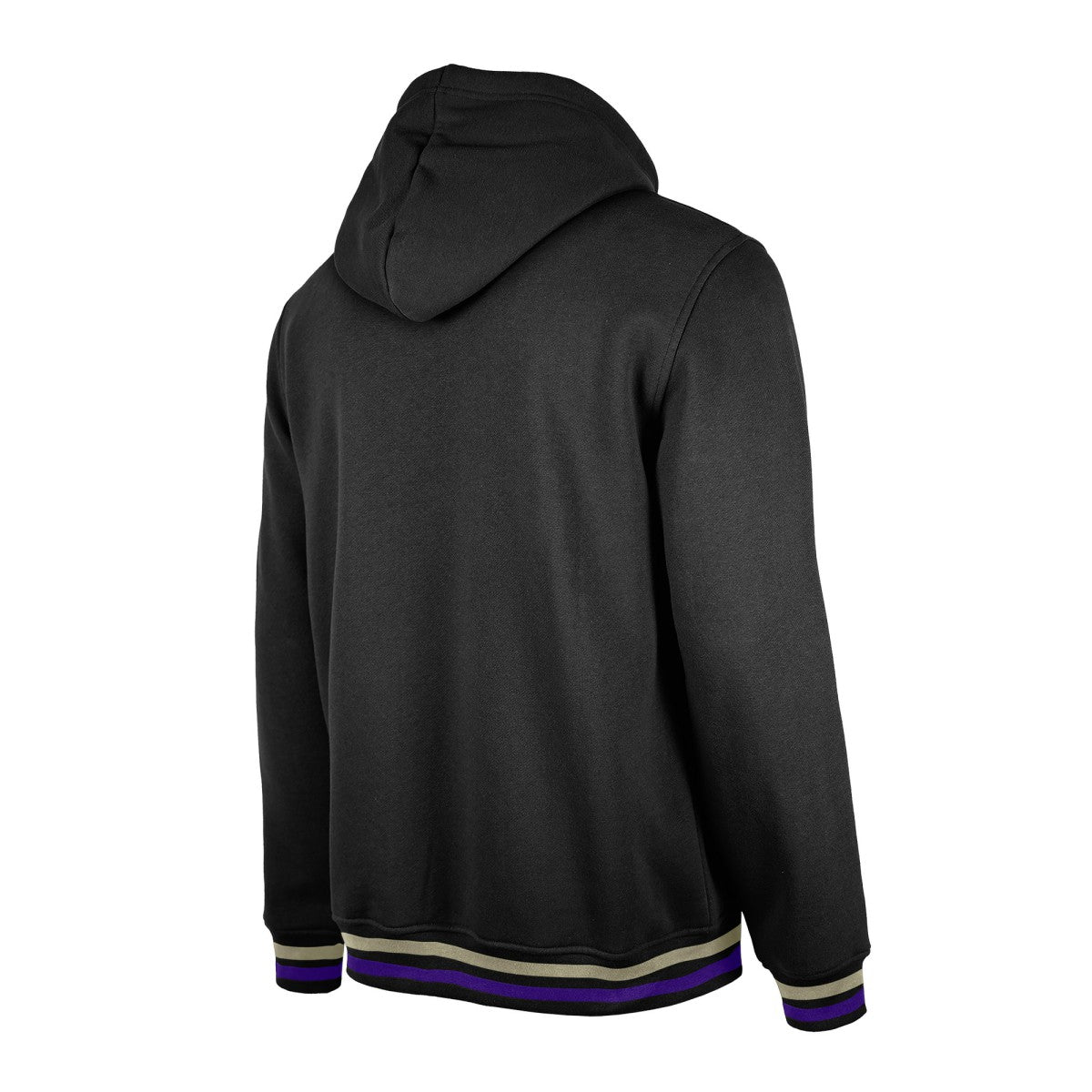 New Era - Sacramento Kings Throwback Vintage Pullover Hoodie - Black