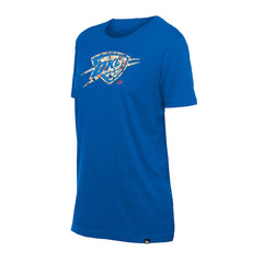 New Era - Oklahoma City Thunder Women's Glam Game Flower T-Shirt - Blue