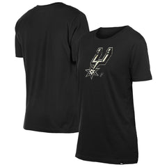 New Era - San Antonio Spurs Women's Glam Game Flower T-Shirt - Black