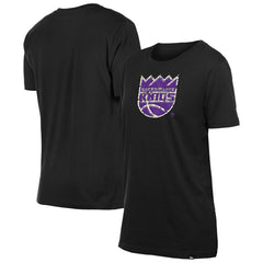 New Era - Sacramento Kings Women's Glam Game Flower T-Shirt - Black