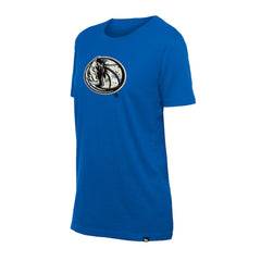 New Era - Dallas Mavericks Women's Glam Game Flower T-Shirt - Blue