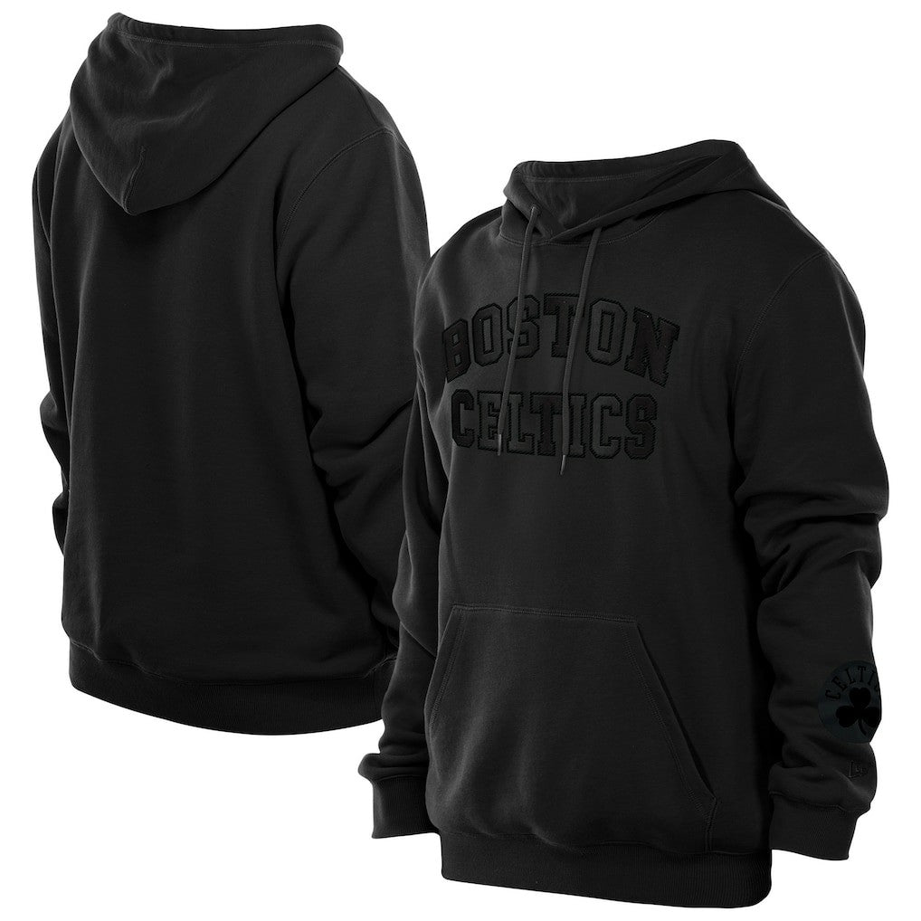New Era - Boston Celtics Logo Select Premium Pullover Hoodie - Black