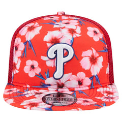Philadelphia Phillies New Era Adventure Pattern Golfer Trucker Snapback Hat Lifestyle