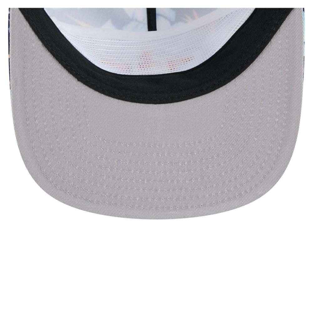 Houston Astros New Era Adventure Pattern Golfer Trucker Snapback Hat Sale