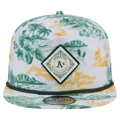 Athletics New Era Printed Island Golfer Snapback Hat On Sale