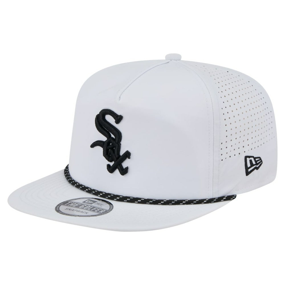 Chicago White Sox New Era Perforated Golfer Snapback Hat Online
