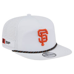 San Francisco Giants New Era Perforated Golfer Snapback Hat Lifestyle
