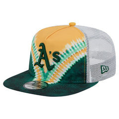 Athletics New Era Tie-Dye Golfer Trucker Adjustable Hat Sale