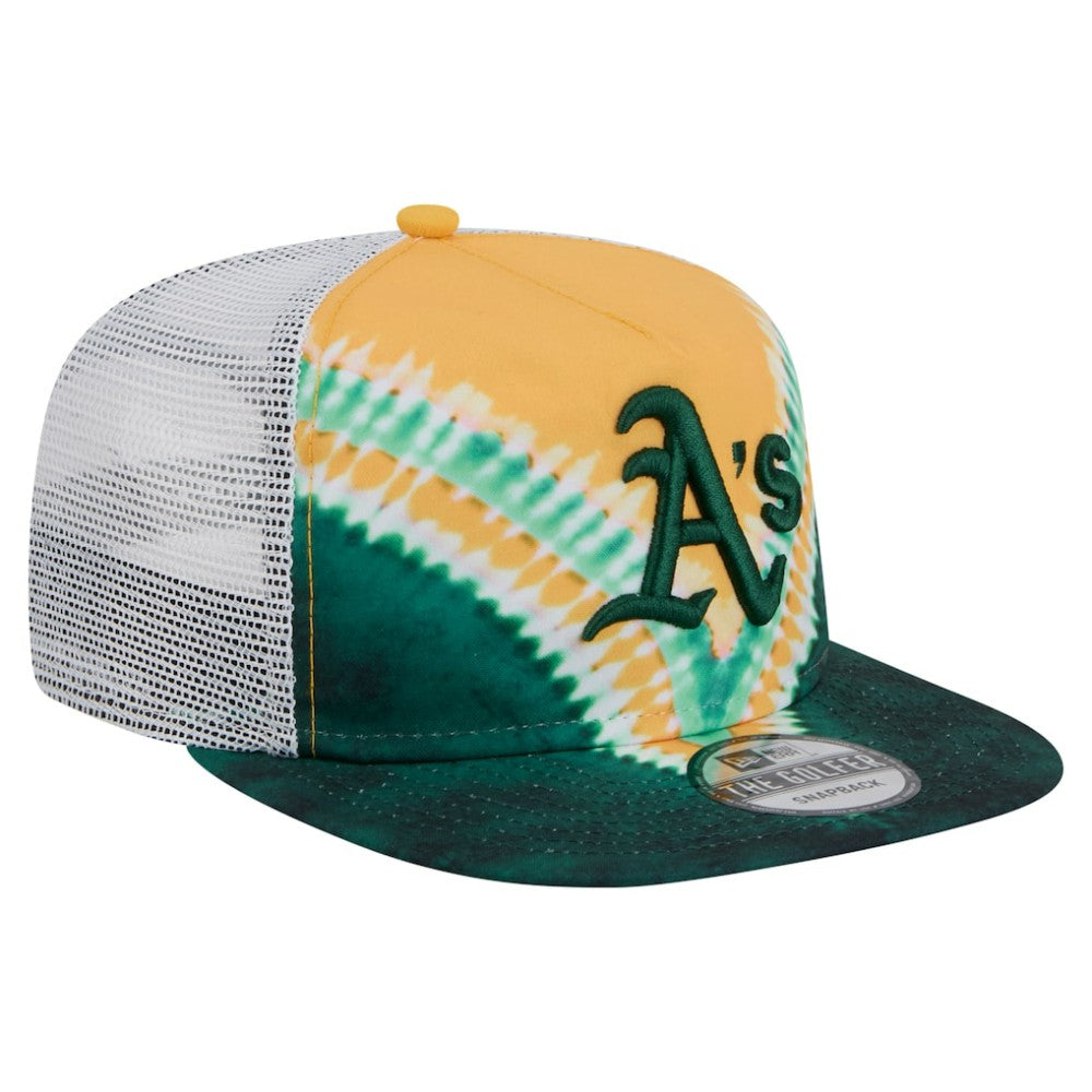 Athletics New Era Tie-Dye Golfer Trucker Adjustable Hat Sale