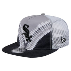 Chicago White Sox New Era Tie-Dye Golfer Trucker Adjustable Hat Lifestyle