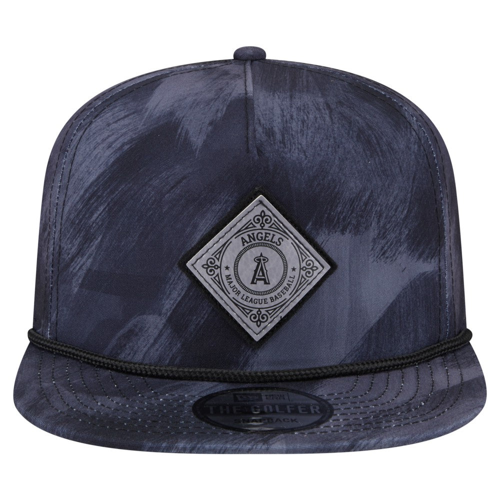 Los Angeles Angels New Era Printed Golfer Snapback Hat discount
