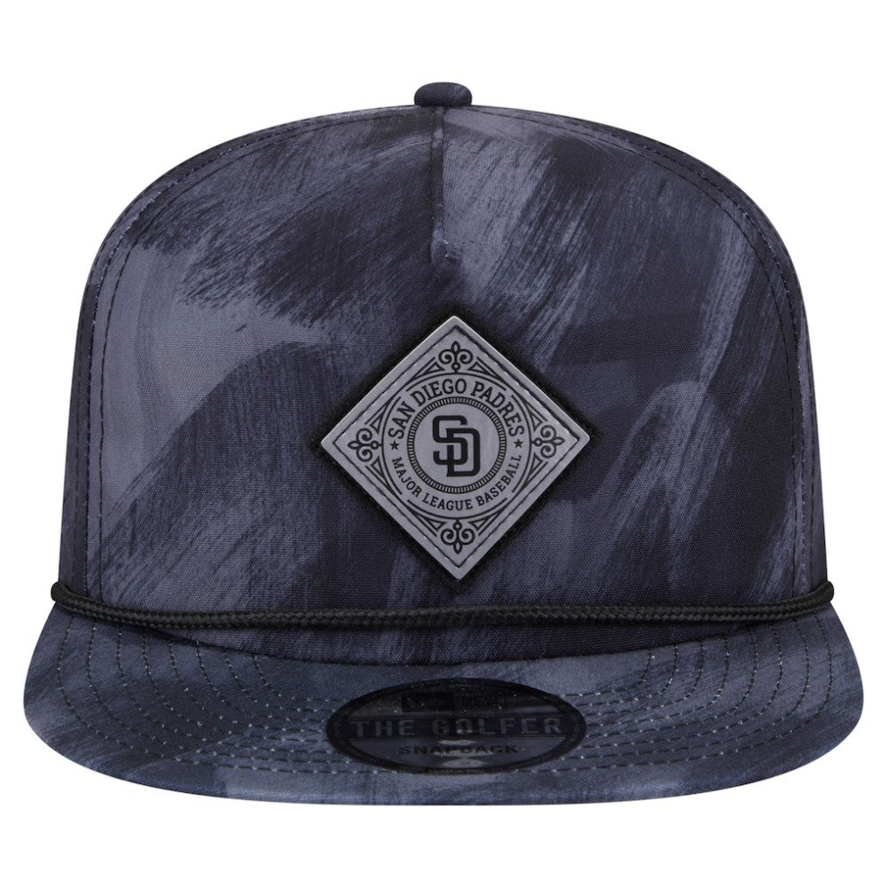 San Diego Padres New Era Printed Golfer Snapback Hat Lifestyle
