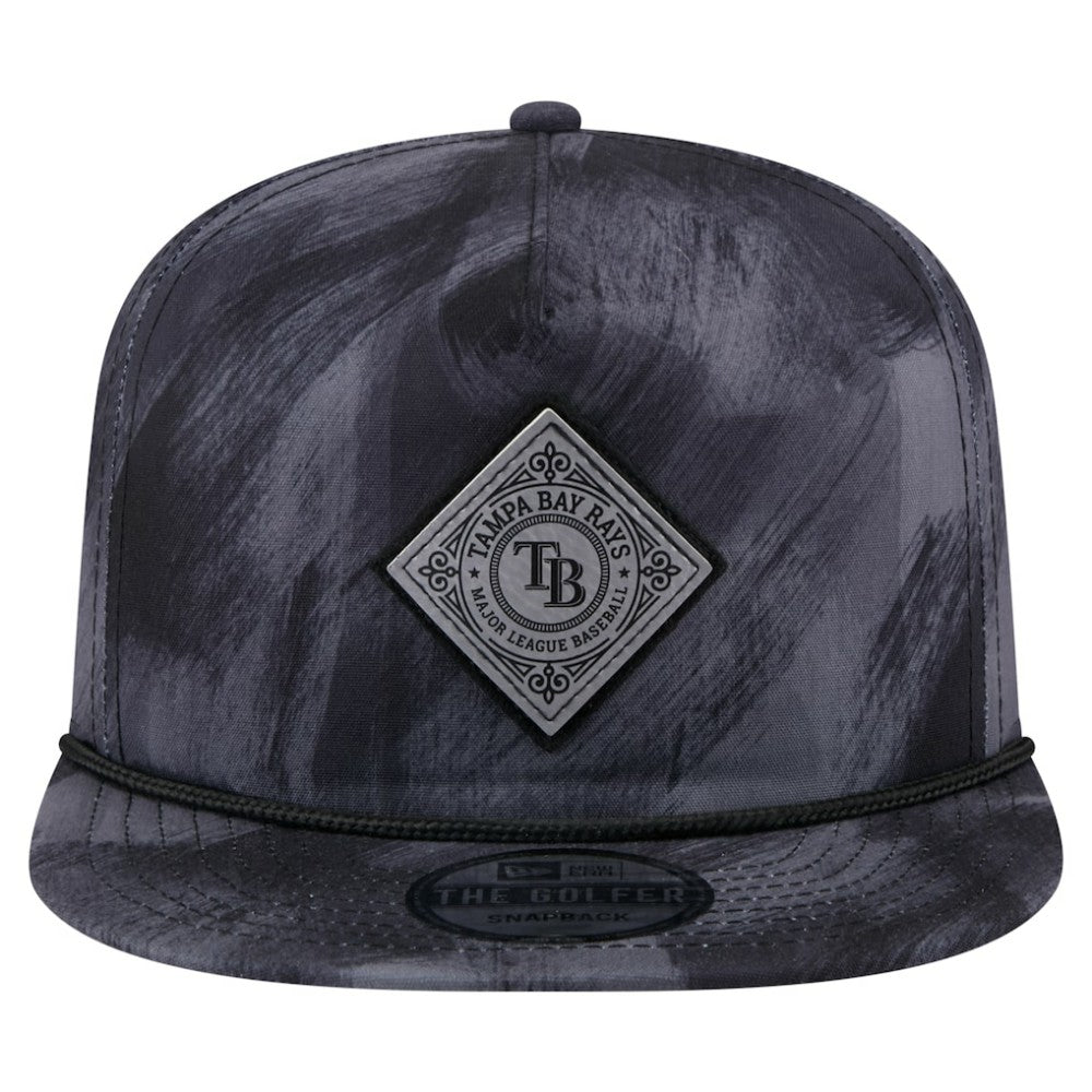 Tampa Bay Rays New Era Printed Golfer Snapback Hat Clearance