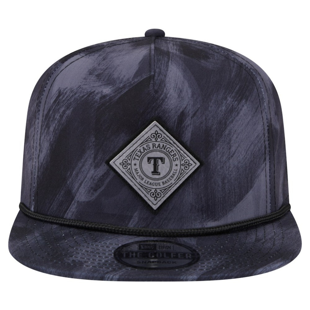 Texas Rangers New Era Printed Golfer Snapback Hat On Sale