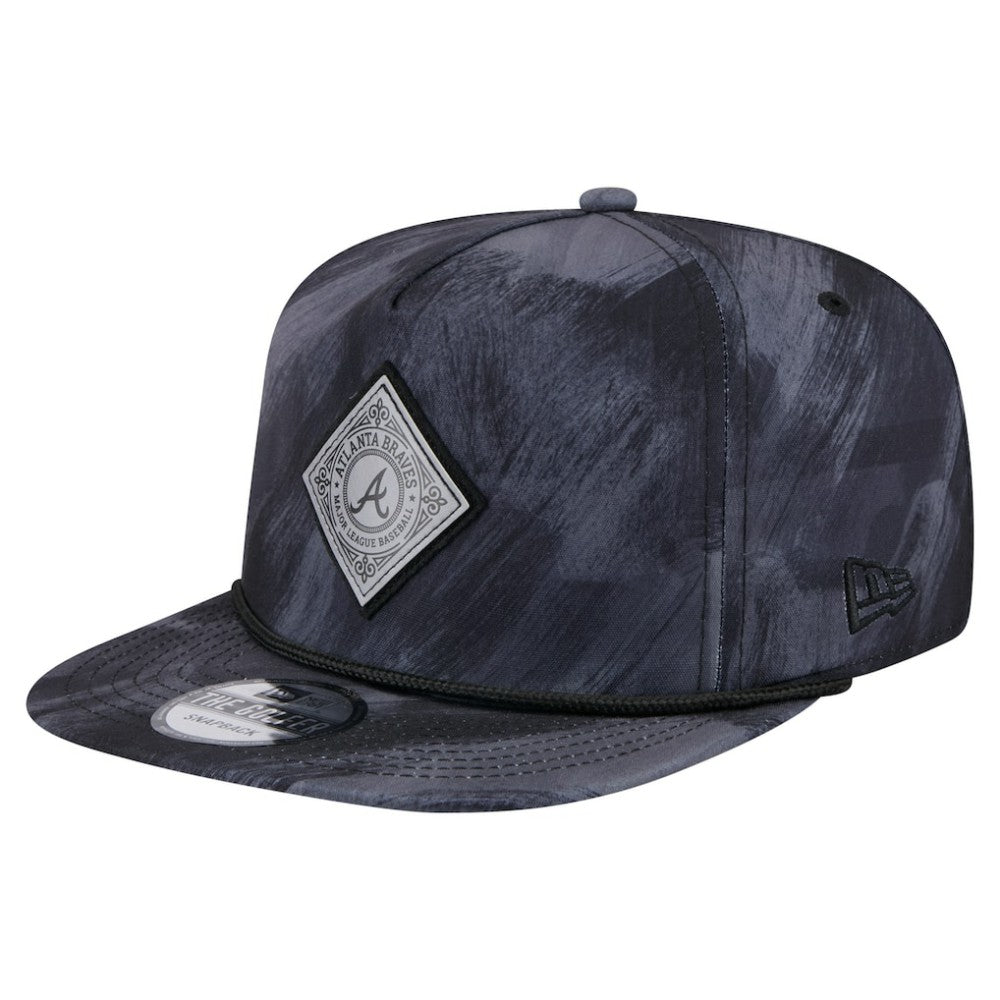 Atlanta Braves New Era Printed Golfer Snapback Hat Near Me