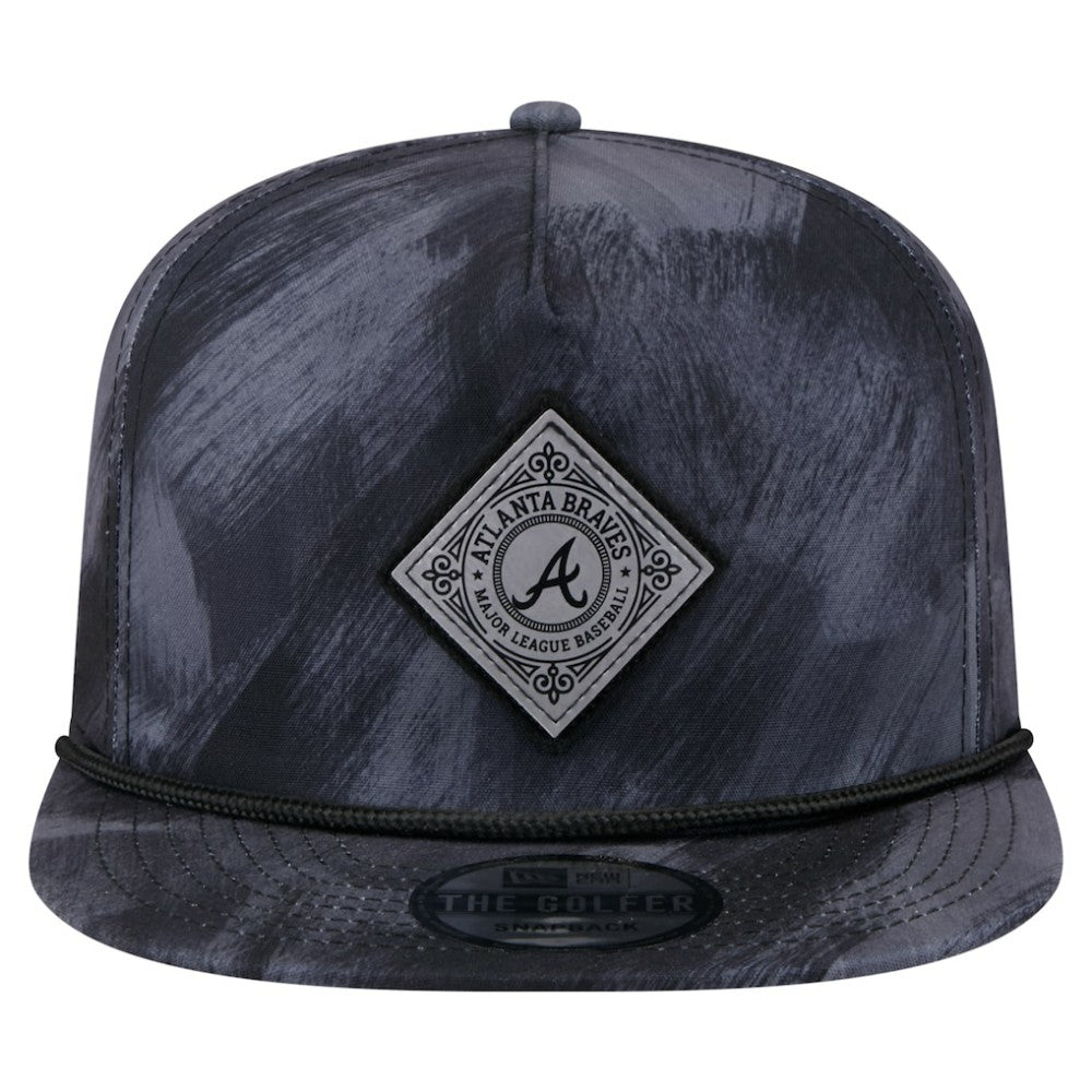 Atlanta Braves New Era Printed Golfer Snapback Hat Near Me