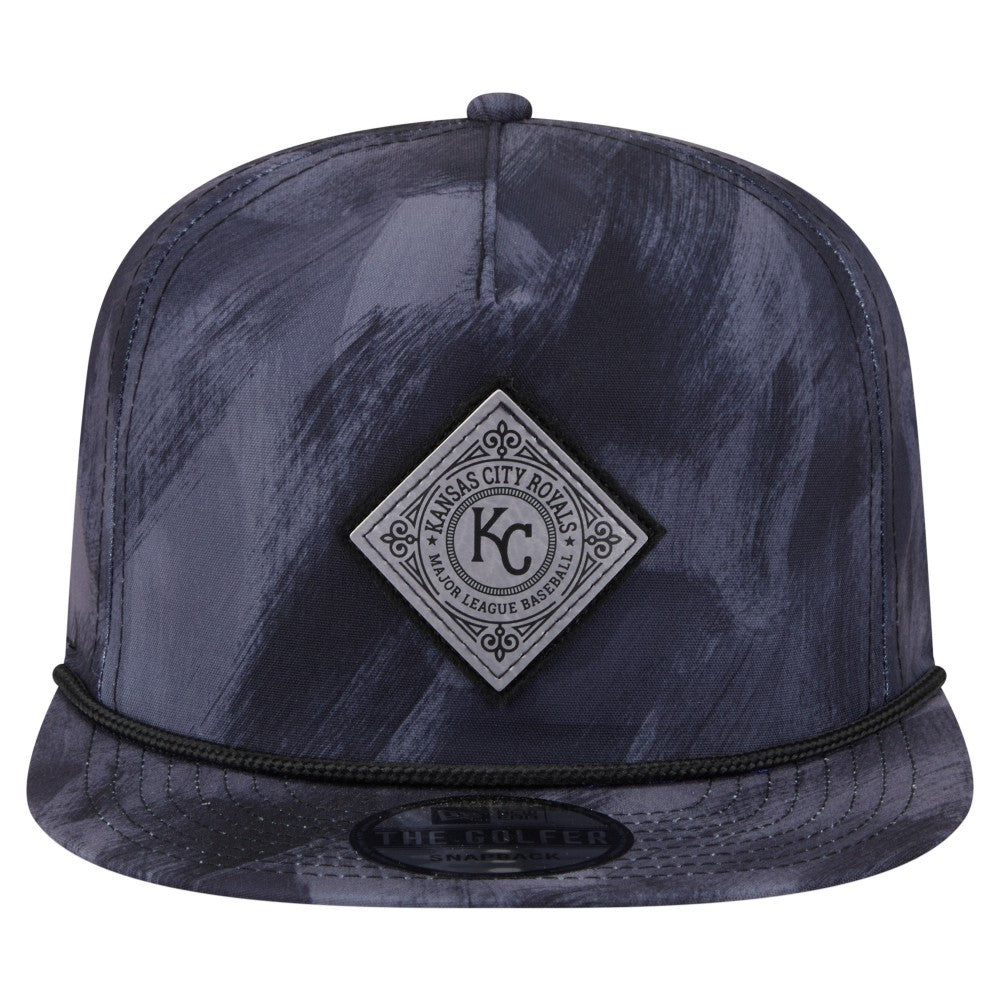 Kansas City Royals New Era Printed Golfer Snapback Hat Sale