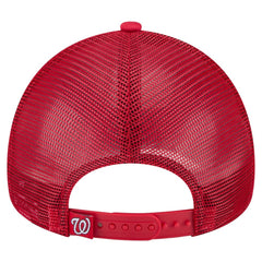 Washington Nationals New Era Distressed 9FORTY A-Frame Adjustable Trucker Hat Sale