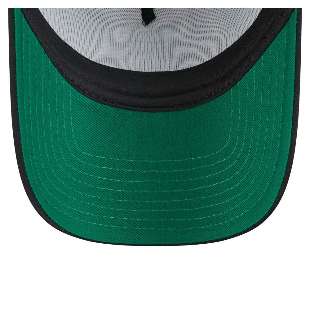 Miami Marlins New Era Distressed 9FORTY A-Frame Adjustable Trucker Hat Sale