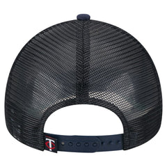 Minnesota Twins New Era Distressed 9FORTY A-Frame Adjustable Trucker Hat On Sale