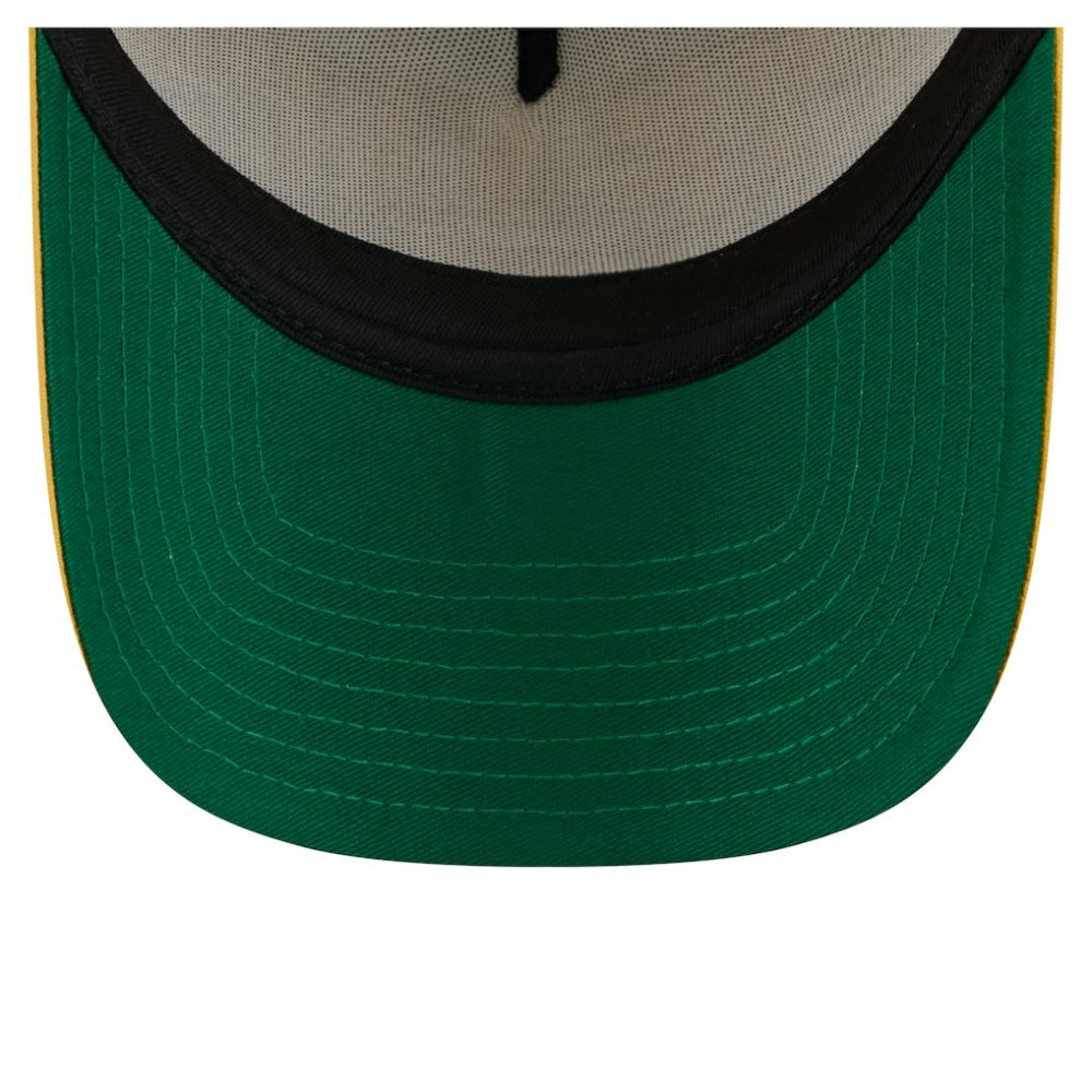 Pittsburgh Pirates New Era Distressed 9FORTY A-Frame Adjustable Trucker Hat for sale