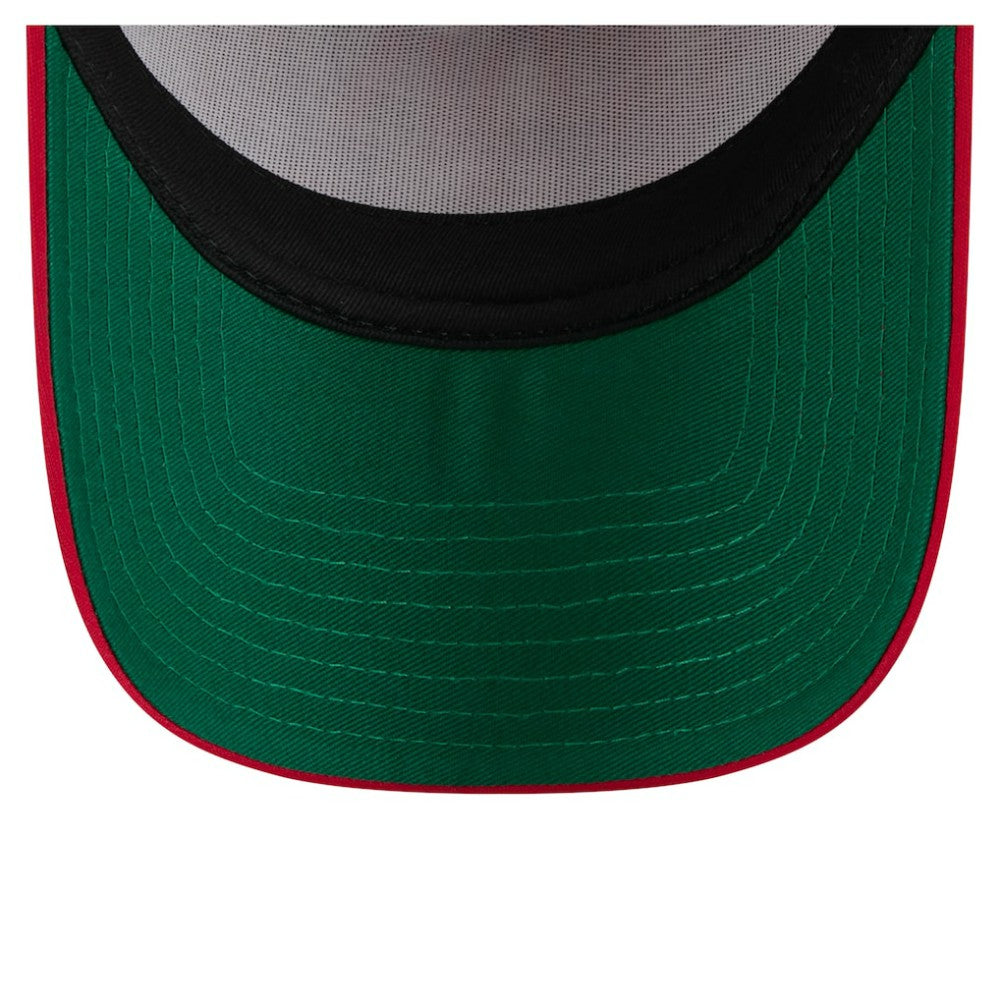 St. Louis Cardinals New Era Distressed 9FORTY A-Frame Adjustable Trucker Hat Lifestyle