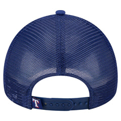 Texas Rangers New Era Trucker A-Frame 9FORTY Adjustable Hat Lifestyle
