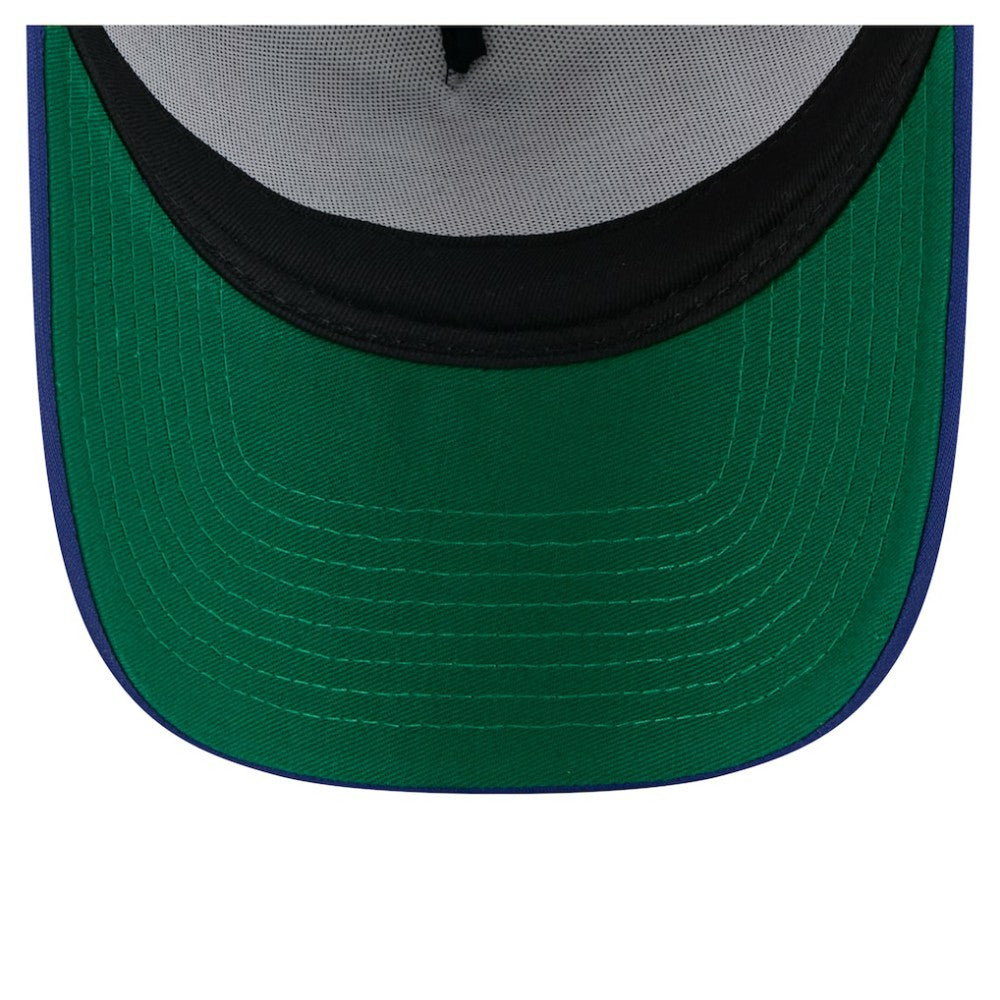 Texas Rangers New Era Trucker A-Frame 9FORTY Adjustable Hat Lifestyle