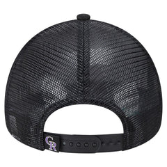Colorado Rockies New Era Distressed 9FORTY A-Frame Adjustable Trucker Hat On Sale