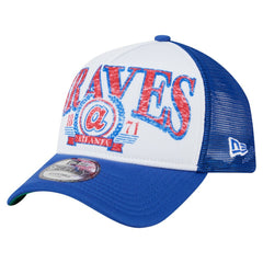 Atlanta Braves New Era Trucker A-Frame 9FORTY Adjustable Hat for sale