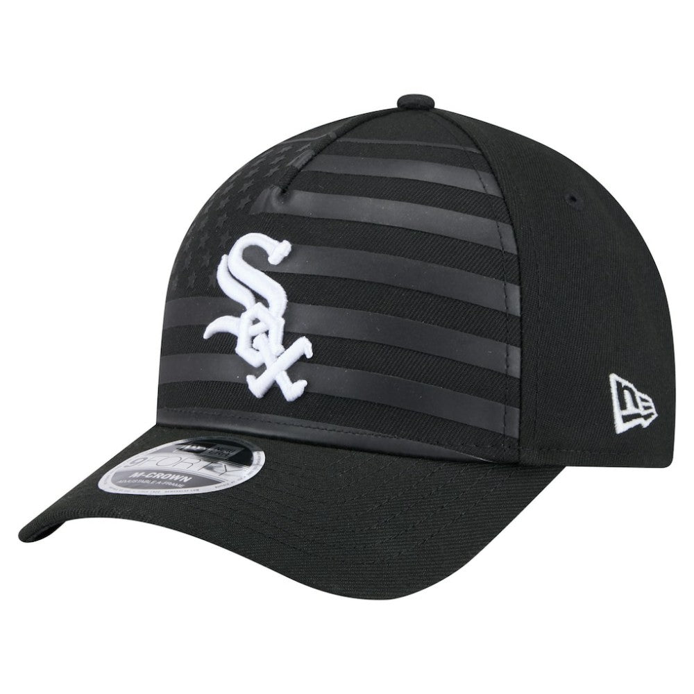 Chicago White Sox New Era American Flag 9FORTY M-Crown A-Frame Adjustable Hat discount