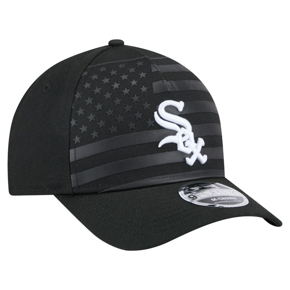 Chicago White Sox New Era American Flag 9FORTY M-Crown A-Frame Adjustable Hat discount
