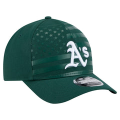 Athletics New Era American Flag 9FORTY M-Crown A-Frame Adjustable Hat Lifestyle