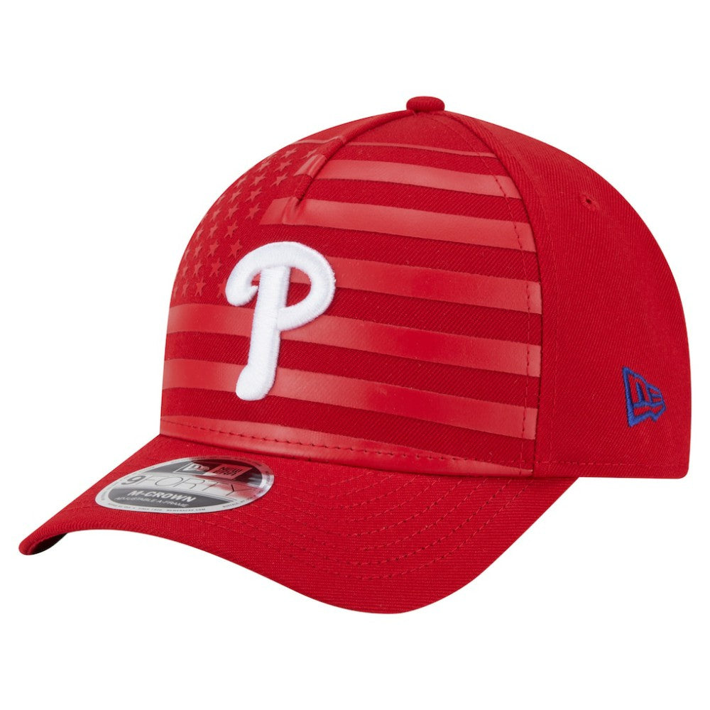 Philadelphia Phillies New Era American Flag 9FORTY M-Crown A-Frame Adjustable Hat for sale
