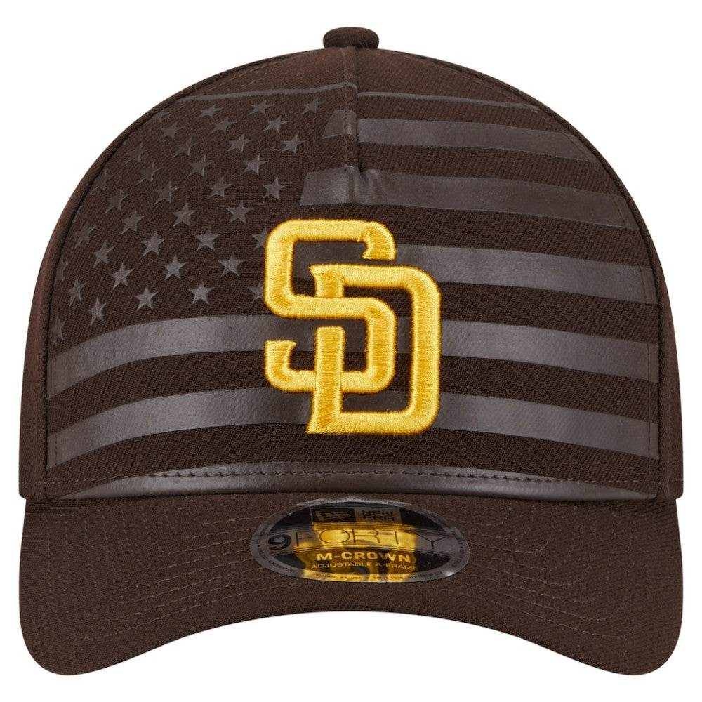 San Diego Padres New Era American Flag 9FORTY M-Crown A-Frame Adjustable Hat for sale